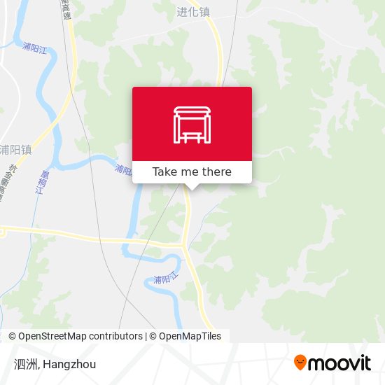 泗洲 map