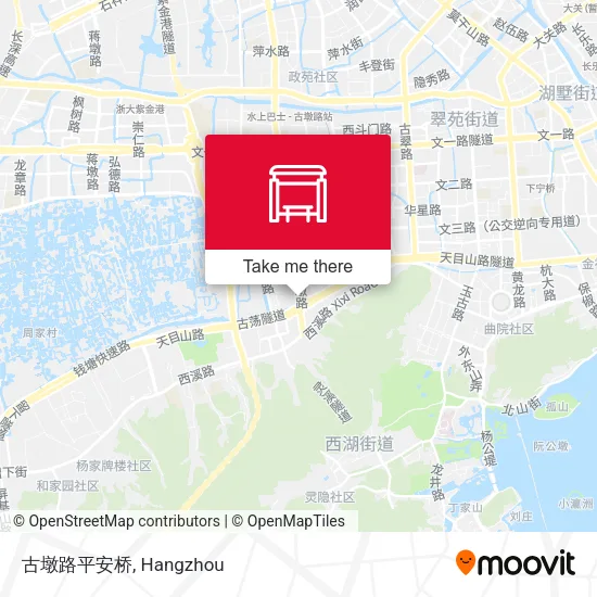 古墩路平安桥 map