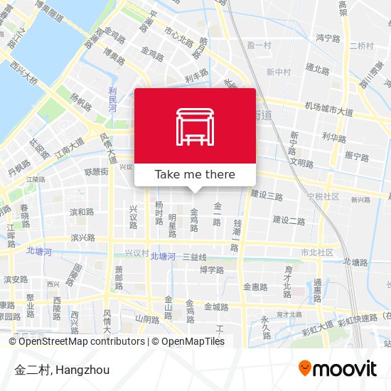 金二村 map