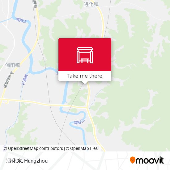 泗化东 map