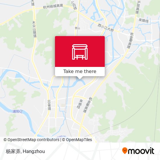 杨家弄 map