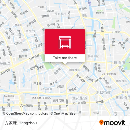 方家塘 map