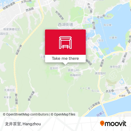龙井茶室 map