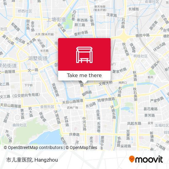 市儿童医院 map