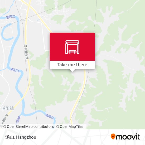 汤山 map