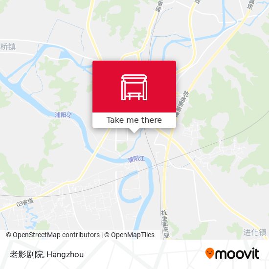 老影剧院 map