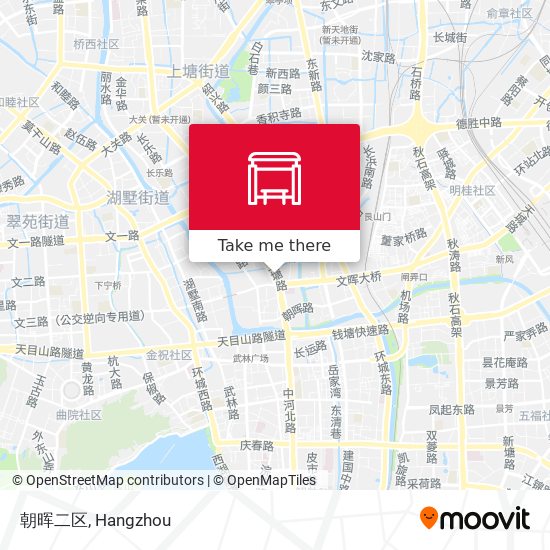 朝晖二区 map