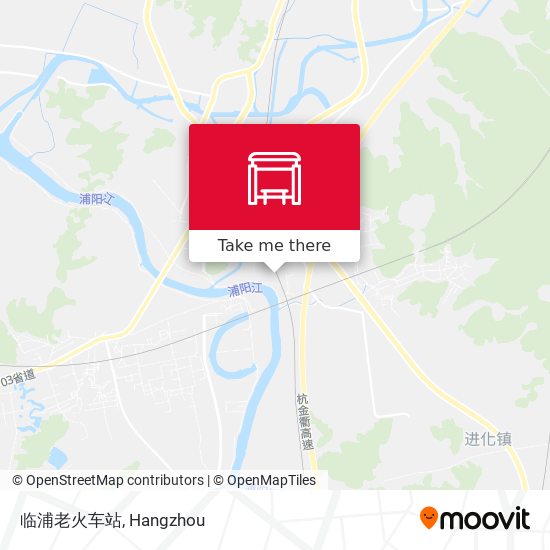 临浦老火车站 map