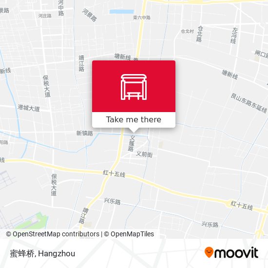 蜜蜂桥 map