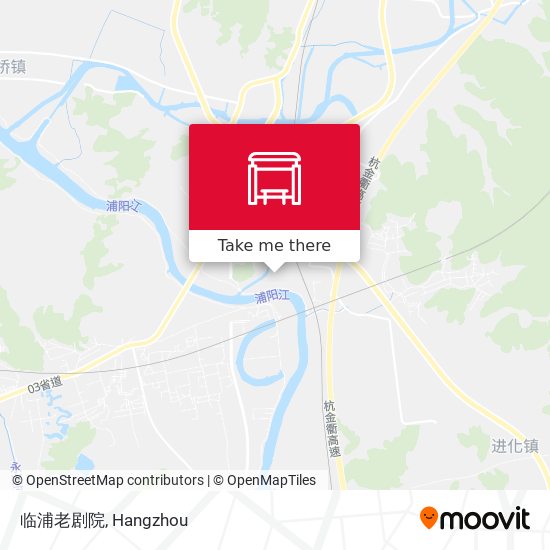 临浦老剧院 map