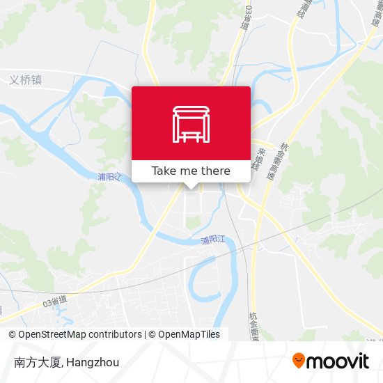南方大厦 map