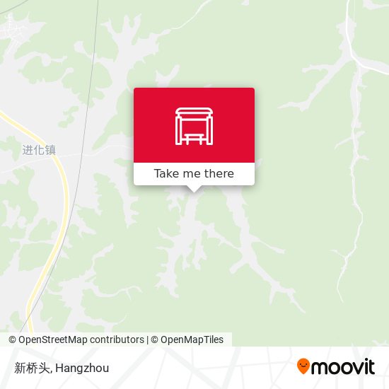 新桥头 map