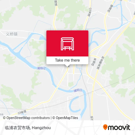 临浦农贸市场 map