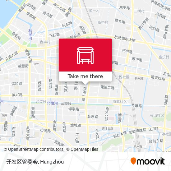 开发区管委会 map