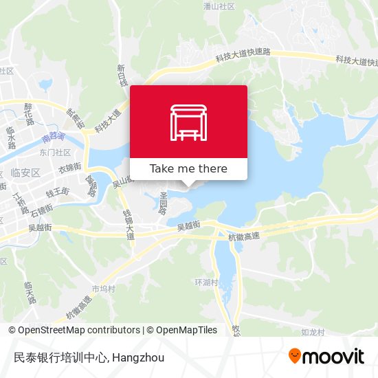 民泰银行培训中心 map