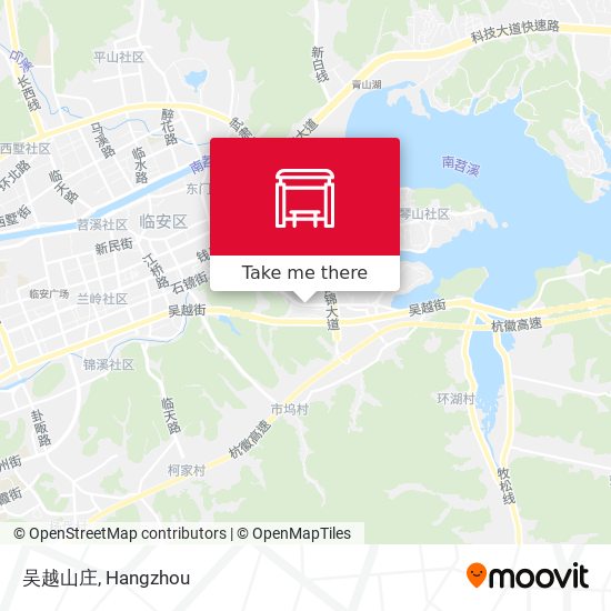 吴越山庄 map