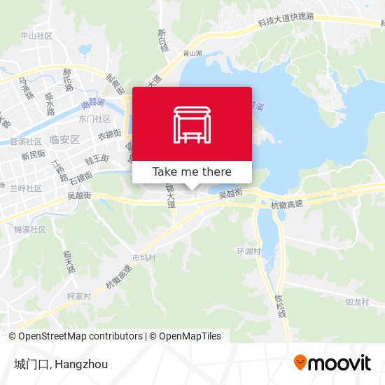 城门口 map