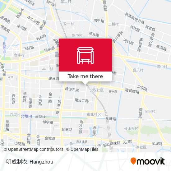明成制衣 map