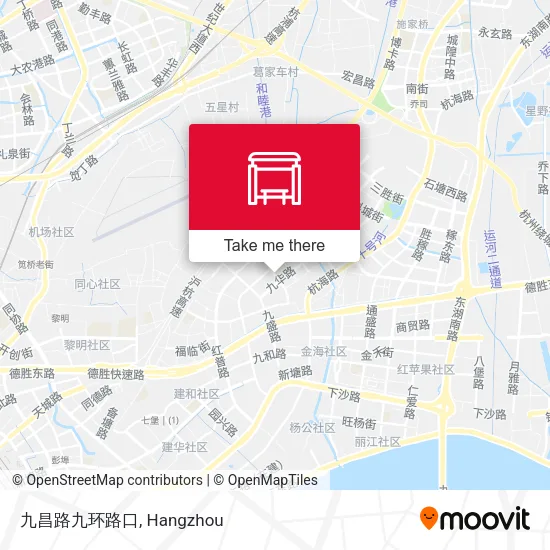 九昌路九环路口 map