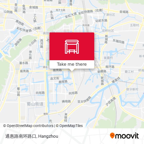 通惠路南环路口 map