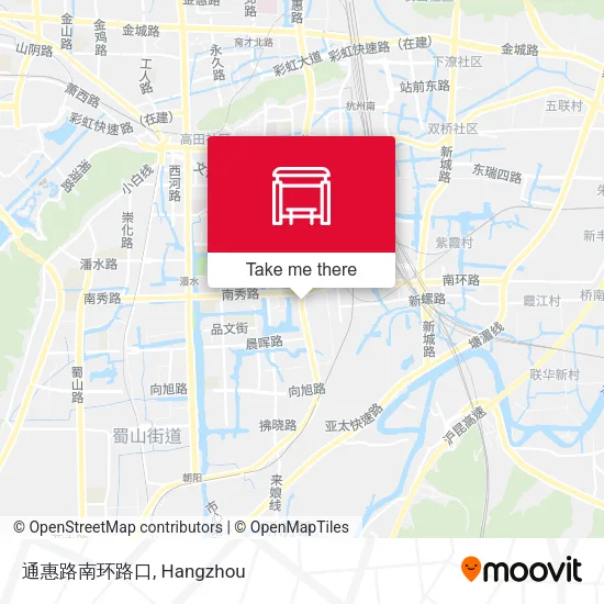 通惠路南环路口 map
