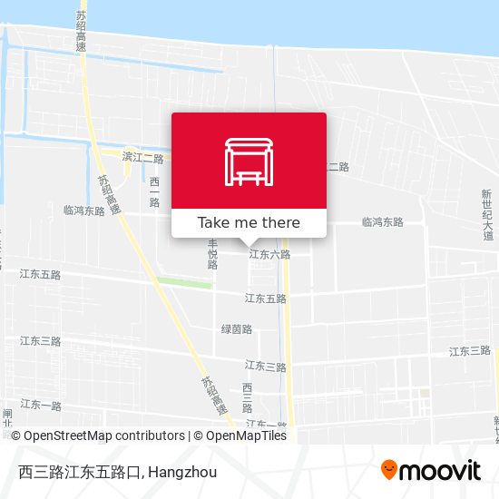 西三路江东五路口 map
