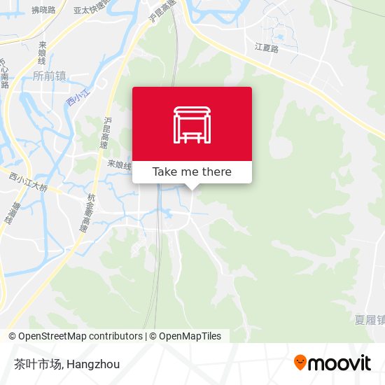 茶叶市场 map