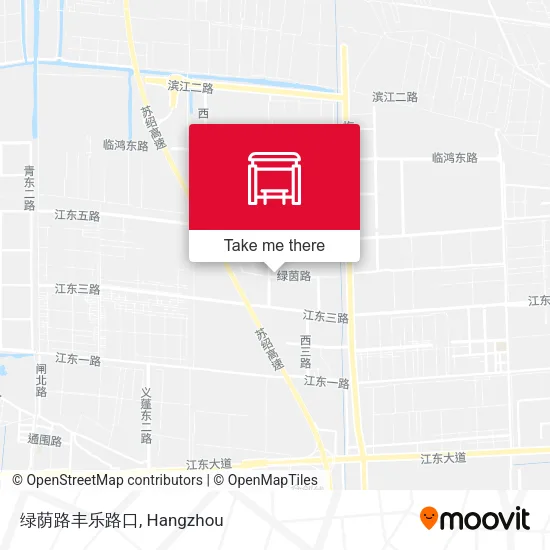 绿荫路丰乐路口 map
