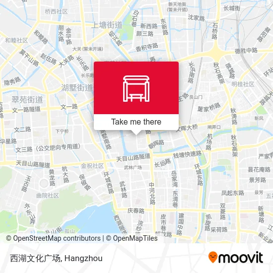 西湖文化广场 map