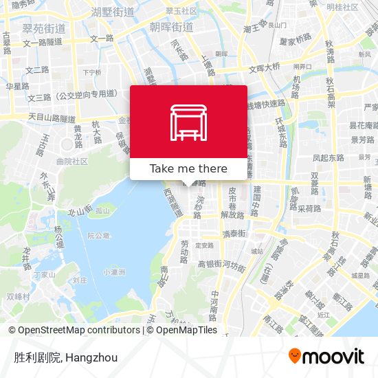 胜利剧院 map