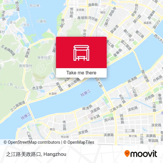之江路美政路口 map