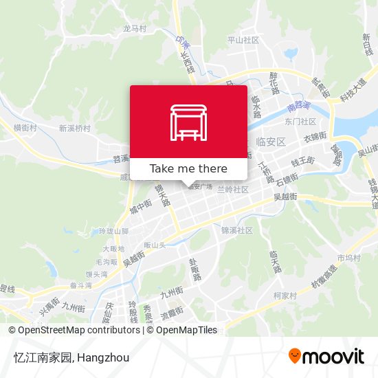 忆江南家园 map
