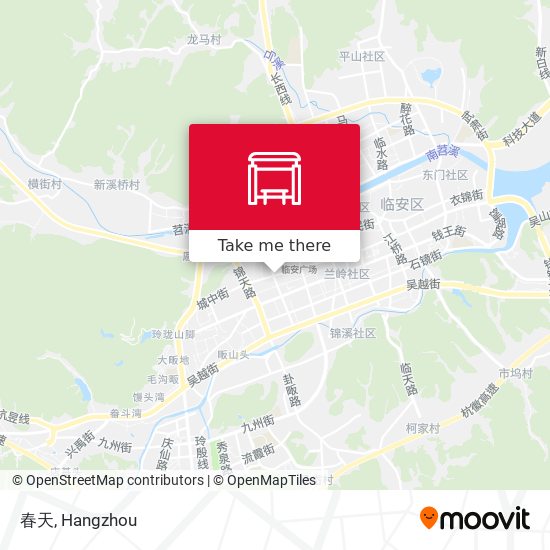 春天 map