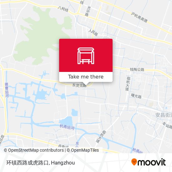 环镇西路成虎路口 map