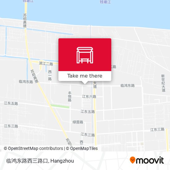 临鸿东路西三路口 map