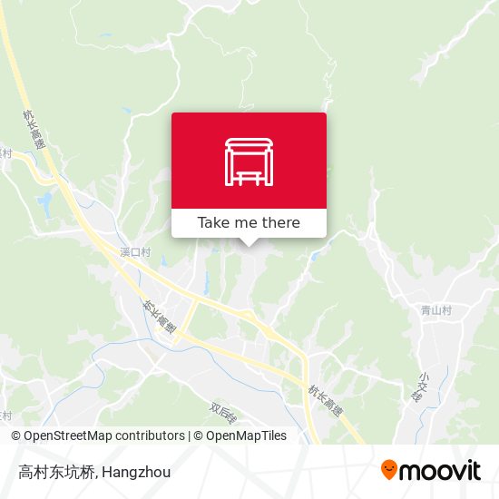 高村东坑桥 map