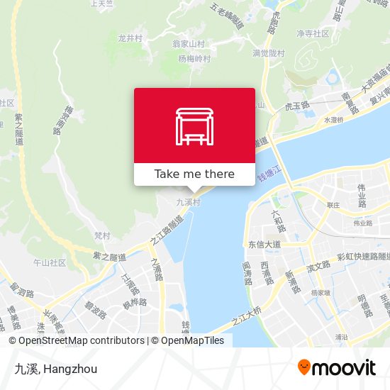 九溪 map