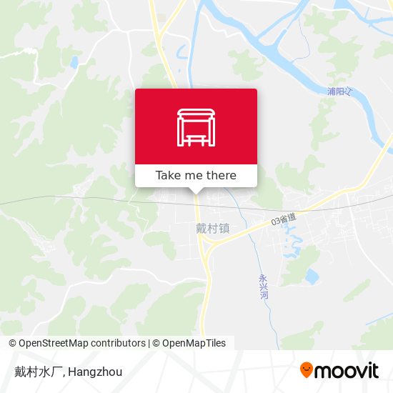 戴村水厂 map