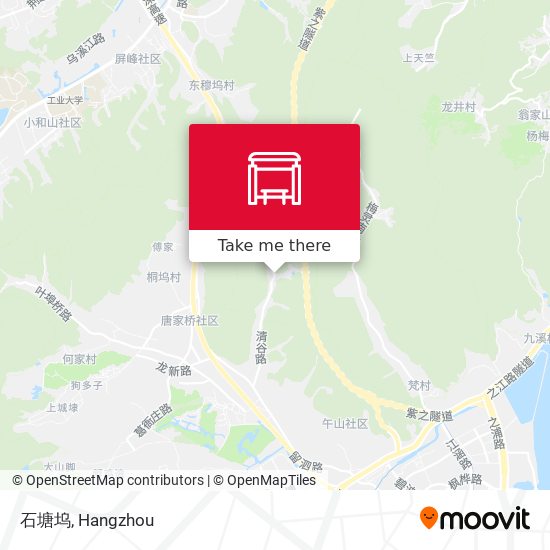石塘坞 map