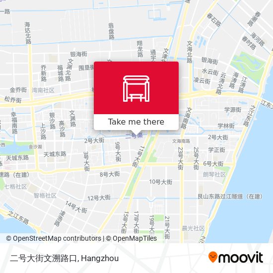 二号大街文溯路口 map