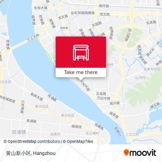 黄山新小区 map