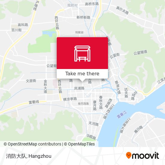 消防大队 map