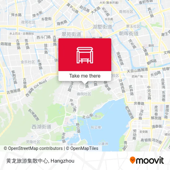 黄龙旅游集散中心 map