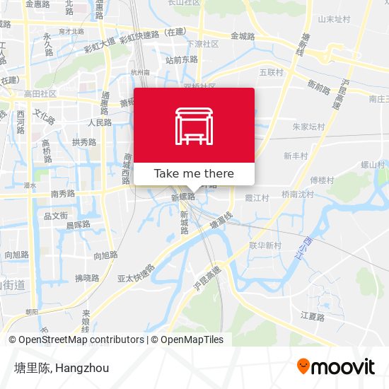 塘里陈 map