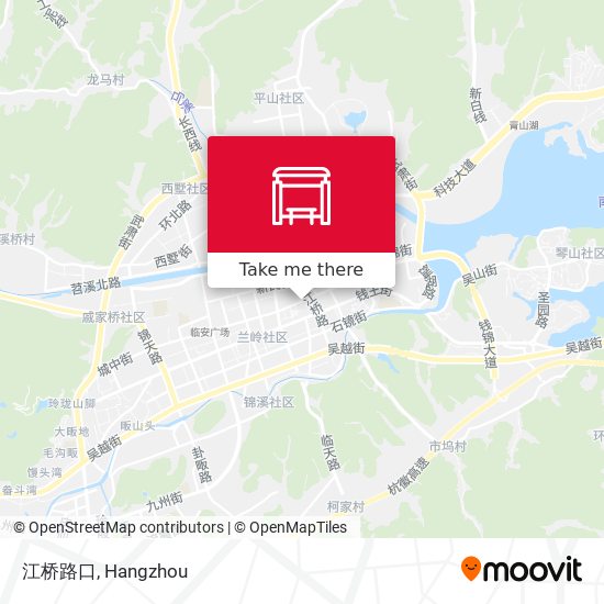 江桥路口 map
