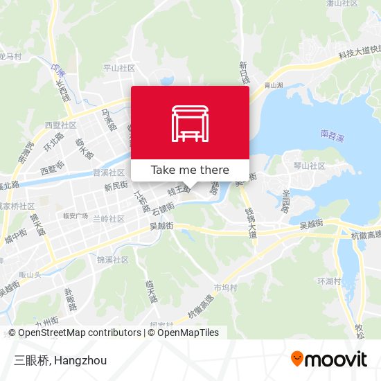 三眼桥 map