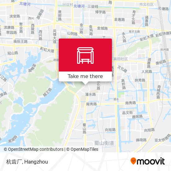 杭齿厂 map