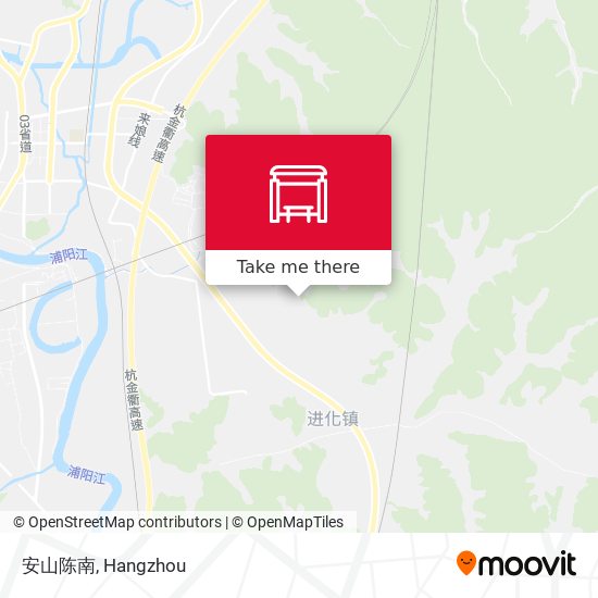 安山陈南 map