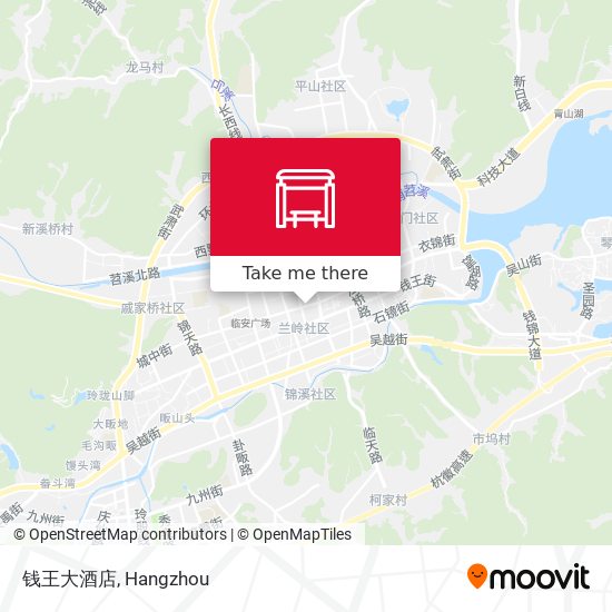 钱王大酒店 map