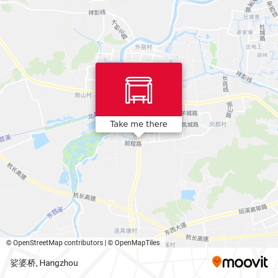 娑婆桥 map